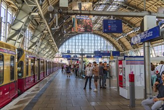 Alexanderplatz railway station in Berlin, Germany, Europe