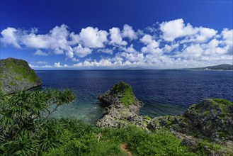 Cape Maeda in Okinawa, Japan, Asia