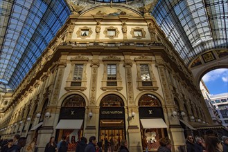 Galleria Vittorio Emanuele II in Milan, Italy's oldest shopping mall