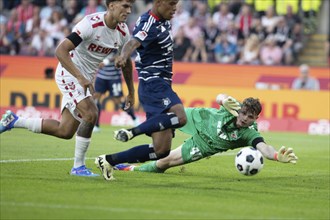 Ransford Königsdorfer (Hamburger SV, forward, #11), Jonas Urbig (1.FC Köln, goalkeeper, #40), 2nd