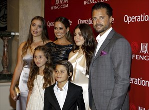 Brooke Burke, Sierra Sky Fisher, Neriah Fisher, Heaven Rain Charvet, David Charvet and Shaya Braven