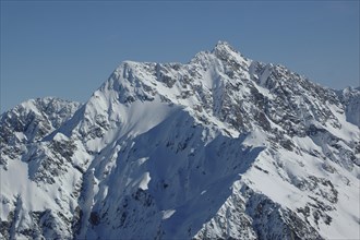 Mount Rolleston in the Southern Alps near Arthur's Pass, South Island, New Zealand, Oceania