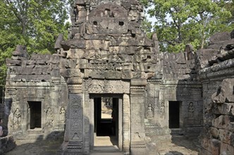 Gopuram, Prasat Ta Som, Angkor, Cambodia, Asia