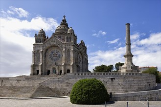 Sanctuary of the Sacred Heart of Jesus, Santa Lucia Church, Viana do Castelo, Minho, Portugal,