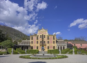 Villa Barbarigo, Valsanzibio, Galzignano Terme, Province of Padua, Italy, Europe