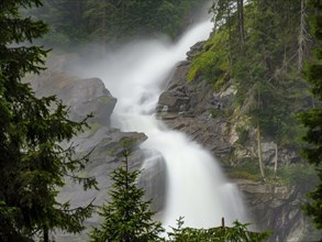 Krimml Waterfalls, Krimml, Pinzgau, Hohe Tauern National Park, Salzburg, Austria, Europe