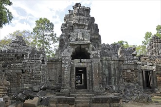 Gopuram, Prasat Ta Som, Angkor, Cambodia, Asia