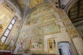 14th century fresco cycle in the choir, Cathedral of Santa Maria Maggiore, Spilimbergo, Province of