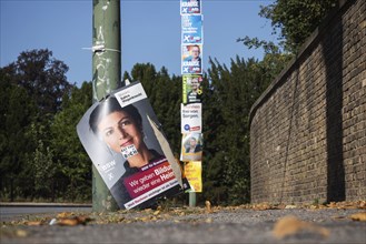 State election in Brandenburg 2024: The BSW Sahra Wagenknecht party campaigns for votes on election