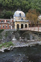 Banat, spa, Hercules spa, Baile Herculane, spa house in the old town centre, Romania, Europe