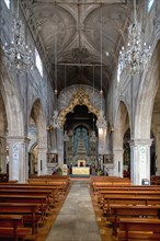 Cathedral of Viana do Castelo, Ornated interior, Viana do Castelo, Minho, Portugal, Europe