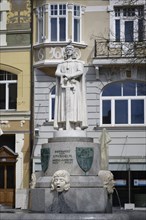 Spanheimer Denkmal, Dr-Arthur-Lemisch-Platz, Innere Stadt, Klagenfurt, Carinthia, Austria, Europe