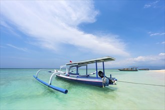 Traditional old fishing boats, beach, sea, turquoise, clean, blue sky, weather, seafaring, ocean,