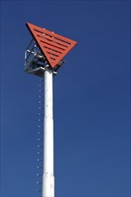 Beacon at the marina in Heiligenhafen, Schleswig-Holstein, Germany, Europe