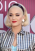 Katy Perry at the 2019 iHeartRadio Music Awards held at the Microsoft Theater in Los Angeles, USA