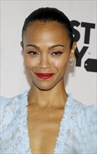 Zoe Saldana at the Eva Longoria Foundation Dinner Gala held at the Four Seasons Hotel in Beverly