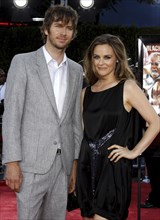 Alicia Silverstone and Christopher Jarecki at the Los Angeles premiere of 'Tropic Thunder' held at