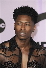 Lucky Daye at the 2022 American Music Awards held at the Microsoft Theater in Los Angeles, USA on