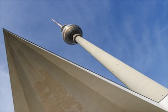 A different view of the television tower