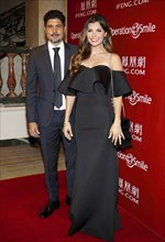 Ali Landry and Alejandro Gomez Monteverde at the 2016 Operation Smile's Annual Smile Gala held at