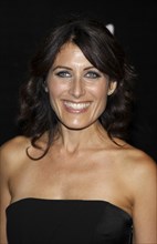 Lisa Edelstein at the Rodeo Drive Walk of Style Award honoring Princess Grace Kelly of Monaco and