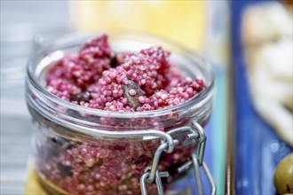 Quinoa salad with beetroot and chia seeds