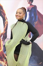 Kiersey Clemons at the Los Angeles premiere of 'The Flash' held at the Ovation in Hollywood, USA on