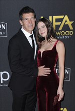 Antonio Banderas and Stella Banderas at the 23rd Annual Hollywood Film Awards held at the Beverly