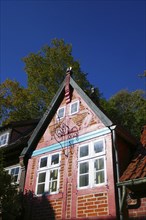 Historic old town of Lauenburg on the Elbe