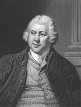 Richard Arkwright (1733-1792) on engraving from the 1800s. The creator of modern factory system