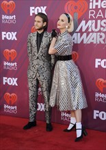 Katy Perry and Zedd at the 2019 iHeartRadio Music Awards held at the Microsoft Theater in Los