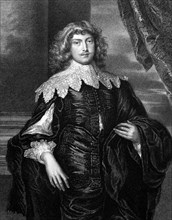 George Digby, 2nd Earl of Bristol (1612-1677) on engraving from 1830. English politician. Engraved