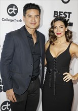 Mario Lopez and Courtney Laine Mazza at the Eva Longoria Foundation Dinner Gala held at the Four