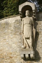 Sculpture of King Henry I in Merseburg