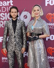 Katy Perry and Zedd at the 2019 iHeartRadio Music Awards held at the Microsoft Theater in Los