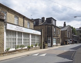 Mytholmroyd, west yorkshire, united kingdom, 13 july 2019: new road in mytholmroyd west Yorkshire