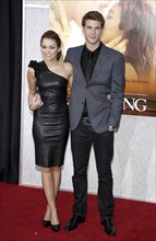 Miley Cyrus and Liam Hemsworth at the Los Angeles premiere of 'The Last Song' held at the ArcLight