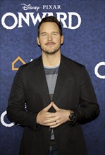 Chris Pratt at the World premiere of Disney And Pixar's 'Onward' held at the El Capitan Theatre in