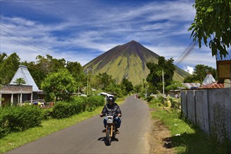 Inierie Volcano in Bajawa, Flores island, Indonesia, Asia