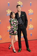 Chanel West Coast and boyfriend Dom Fenison at the 2022 MTV Movie and TV Awards held at Barker