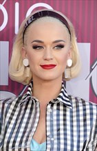 Katy Perry at the 2019 iHeartRadio Music Awards held at the Microsoft Theater in Los Angeles, USA