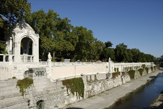 Canal at the Stadtpark, Vienna, Austria, Europe