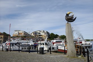 Harbour in Strömstad, Bohuslän, Sweden, Europe