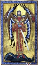 Theophany of Divine Love, Vision from Liber Divinorum Operum, the Book of Divine Works, ca 1225 by