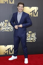 Adam DeVine at the 2016 MTV Movie Awards held at the Warner Bros. Studios in Burbank, USA on April