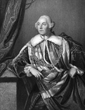 John Russell, 4th Duke of Bedford (1710-1771) on engraving from 1832. British statesman. Engraved