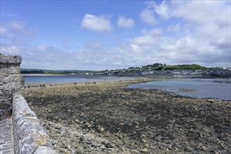 Causeway, St Michaels Mount, Marazion, England, UK