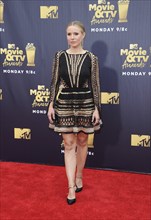 Kristen Bell at the 2018 MTV Movie And TV Awards held at the Barker Hangar in Santa Monica, USA on