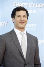 Andy Samberg at the Los Angeles premiere of 'That's My Boy' held at the Westwood Village Theater in