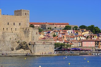 The old town of Collioure, a seaside resort in Southern France